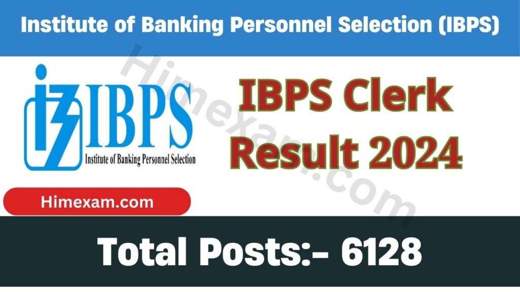 IBPS Clerk Mains Admit Card 2024 Himexam