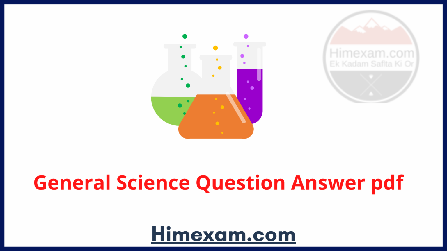 General science question answer pdf himexam