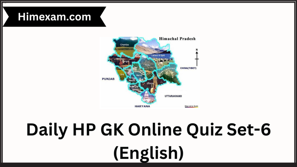 Daily Hp Gk Online Quiz Set English Himexam Com