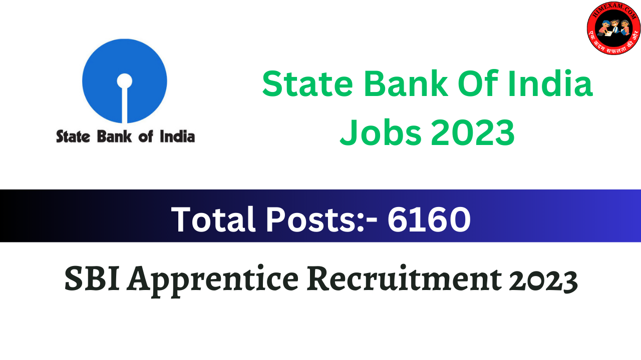 SBI Apprentice Recruitment 2023