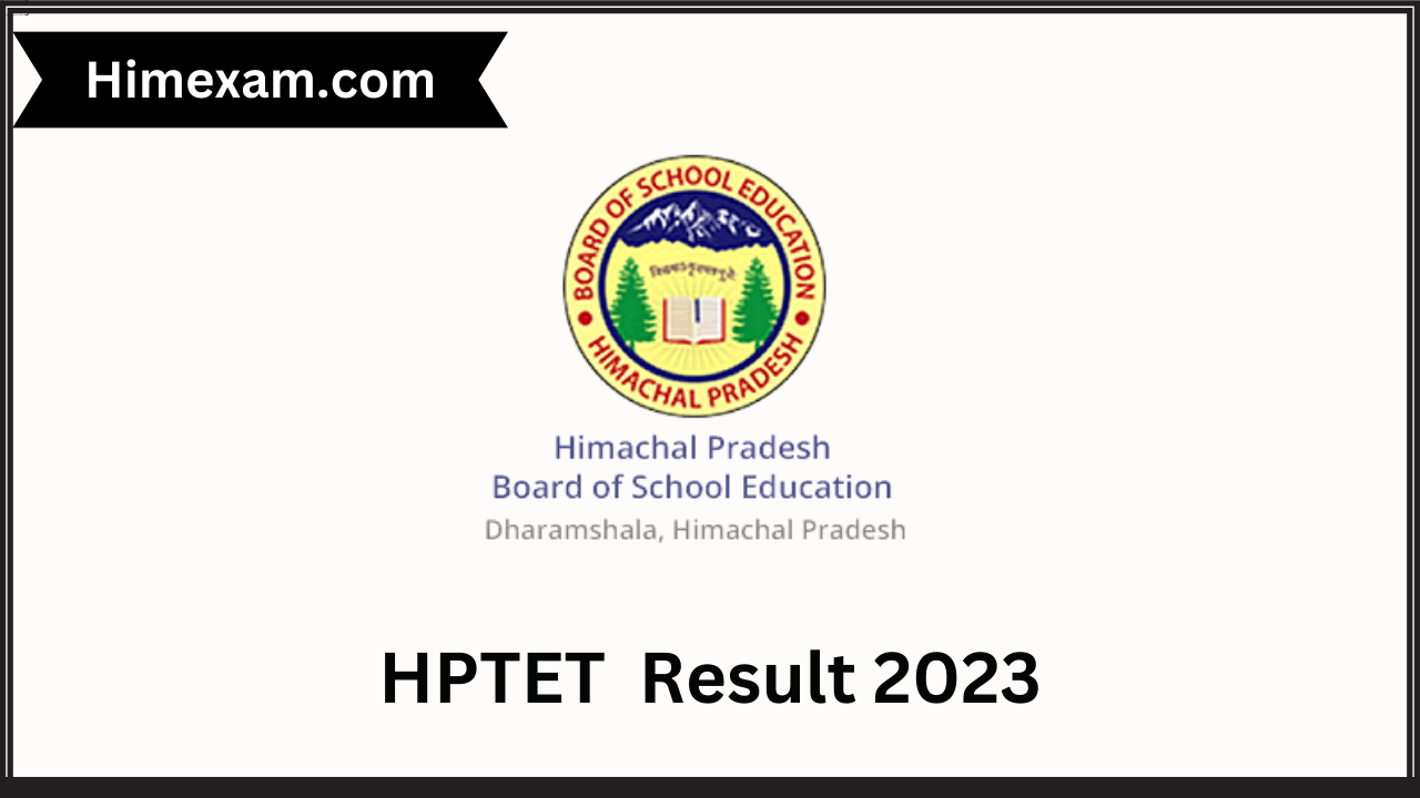 HPTET Result 2023