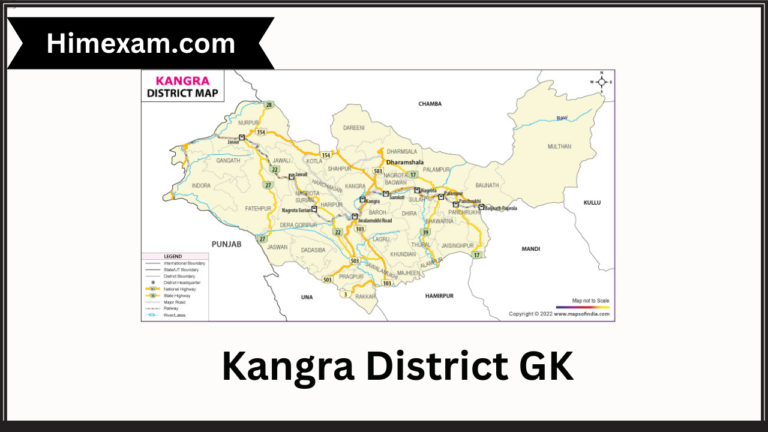 Kangra District GK