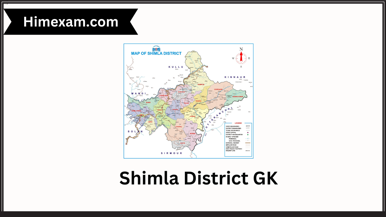 Shimla District GK