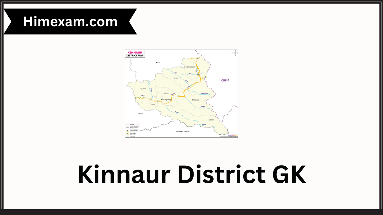 Kinnaur District GK