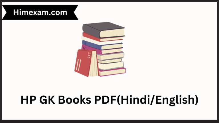 HP GK Books PDF(Hindi/English)