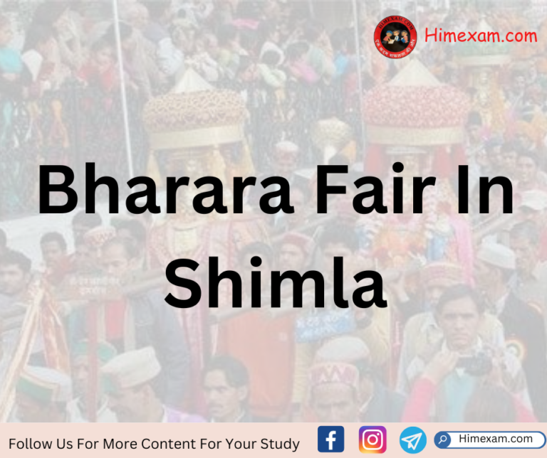 Bharara Fair In Shimla:-