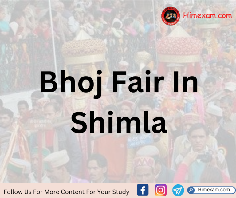 Bhoj Fair In Shimla