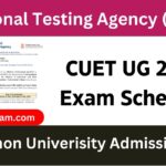 CUET UG 2024 Exam Schedule