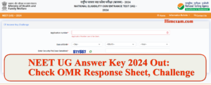 NEET UG Answer Key 2024 Out: Check OMR Response Sheet, Challenge