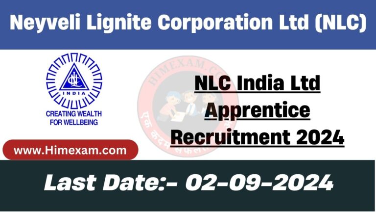 NLC India Ltd Apprentice Recruitment 2024 Notification Out For 505 Posts