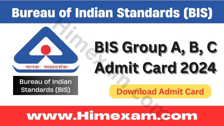 ureau of Indian Standards (BIS)