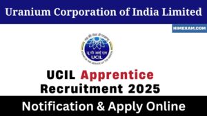 UCIL Apprentice Recruitment 2025