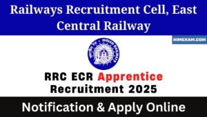 RRC ECR Apprentice Recruitment 2025