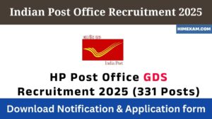 HP Post Office GDS Recruitment 2025