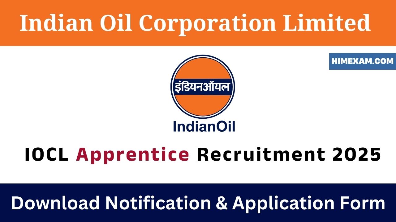 IOCL Apprentice Recruitment 2025