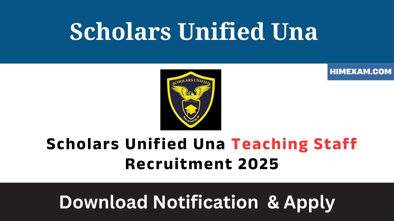 Scholars Unified Una Teaching Staff Recruitment 2025