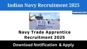 Navy Trade Apprentice Recruitment 2025