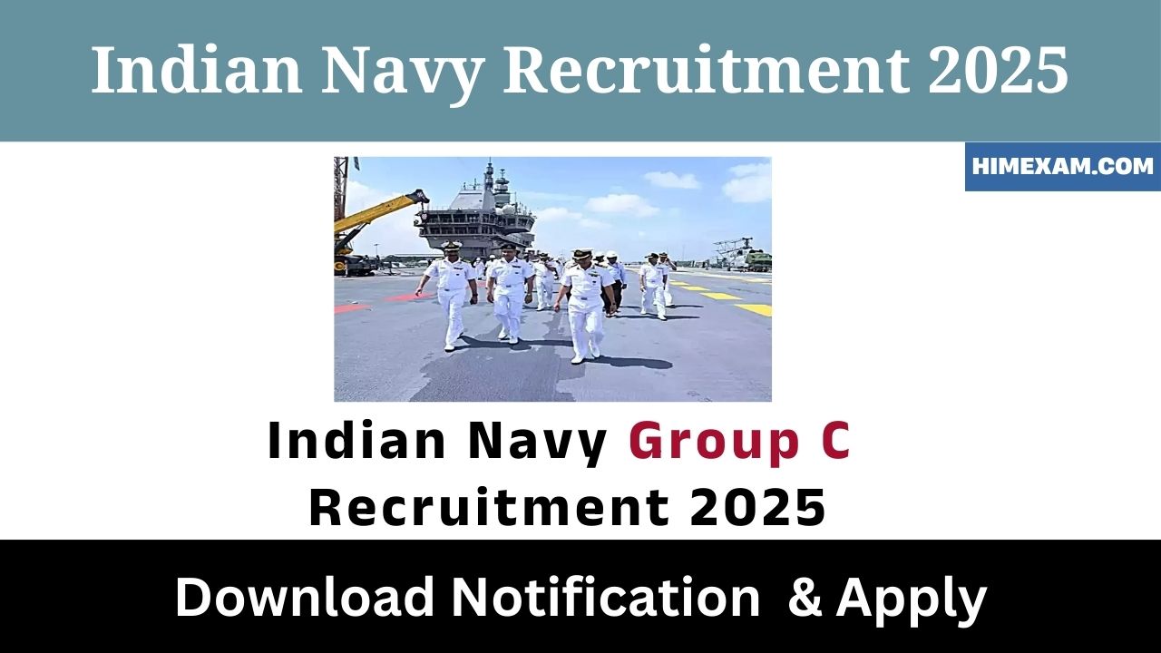 Indian Navy Group C Recruitment 2025