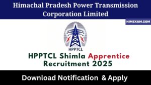 HPPTCL Shimla Apprentice Recruitment 2025