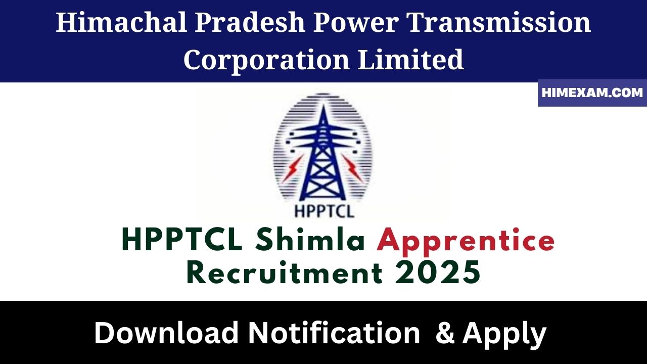 HPPTCL Shimla Apprentice Recruitment 2025