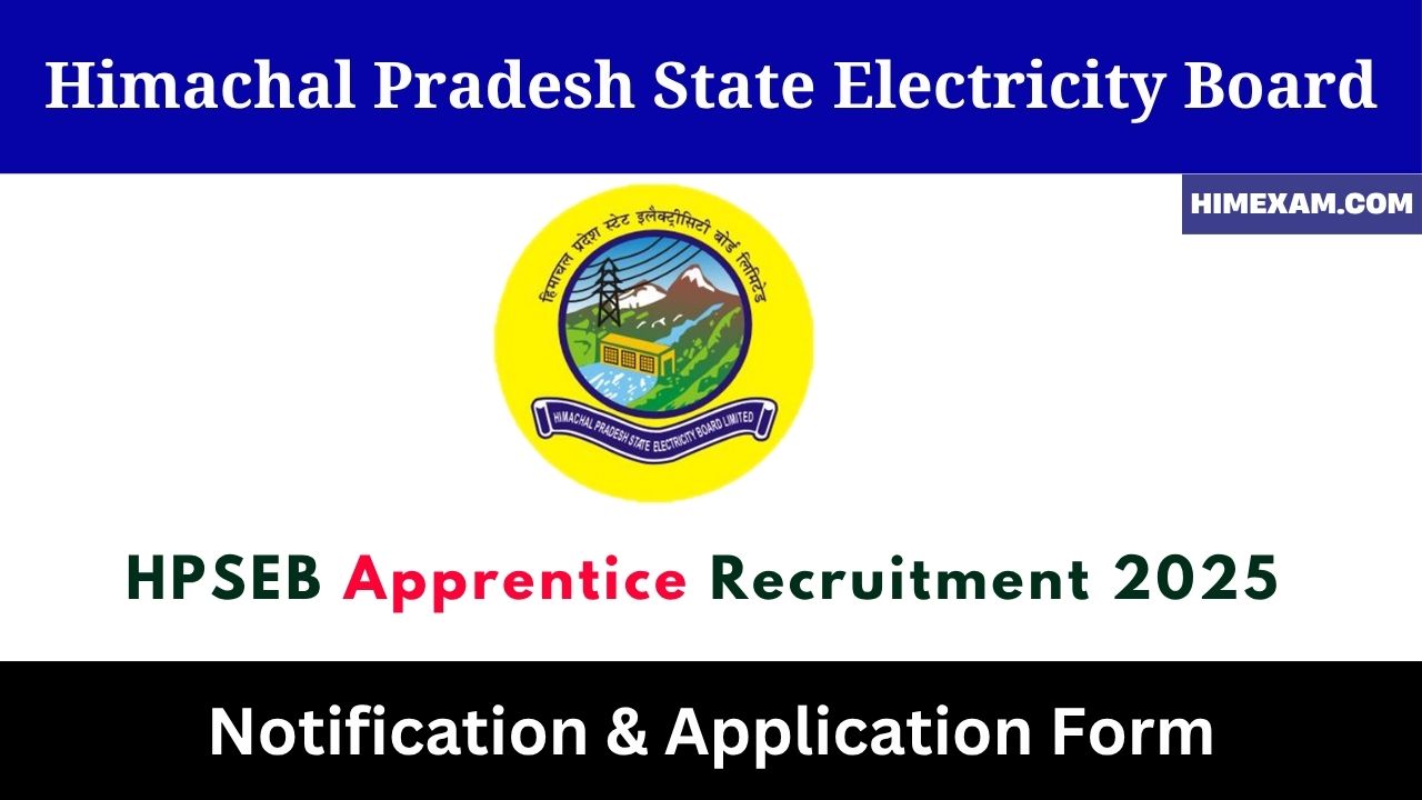 HPSEB Apprentice Recruitment 2025
