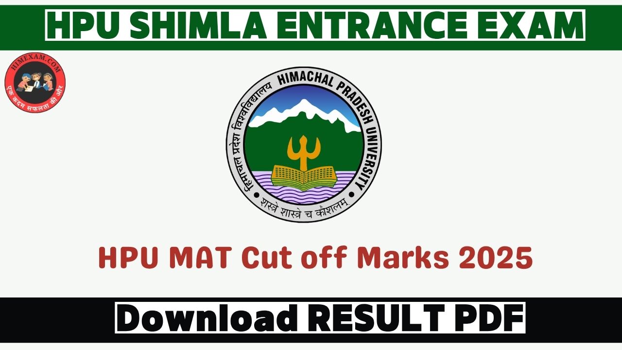 HPU MAT Cut off Marks 2025