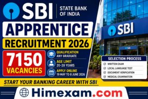 SBI Apprentice Recruitment 2026 Notification Out for 7150 Posts – Apply Online