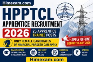HPPTCL Apprentice Recruitment 2026 Notification Out