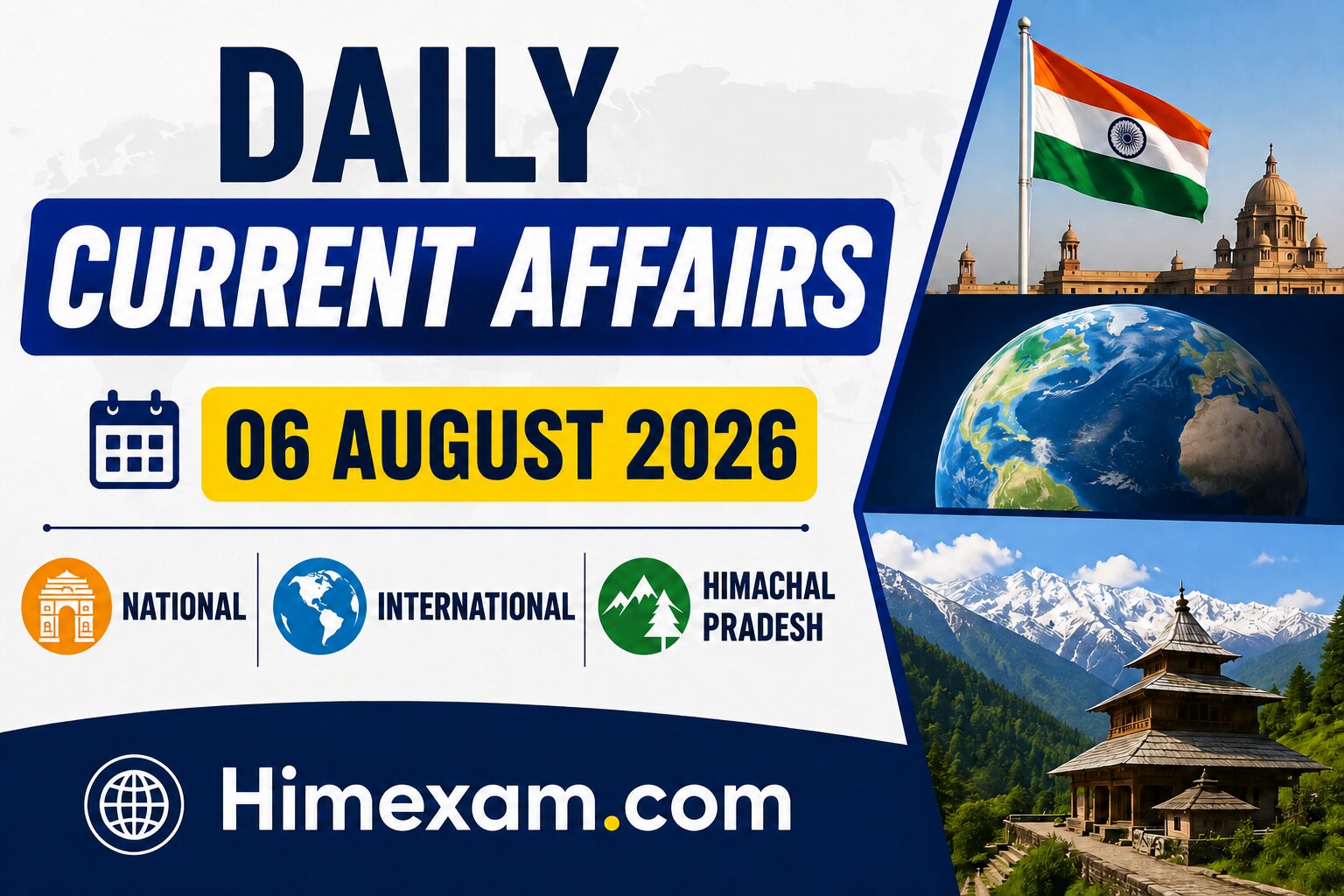 Daily Current Affairs 06 August 2026