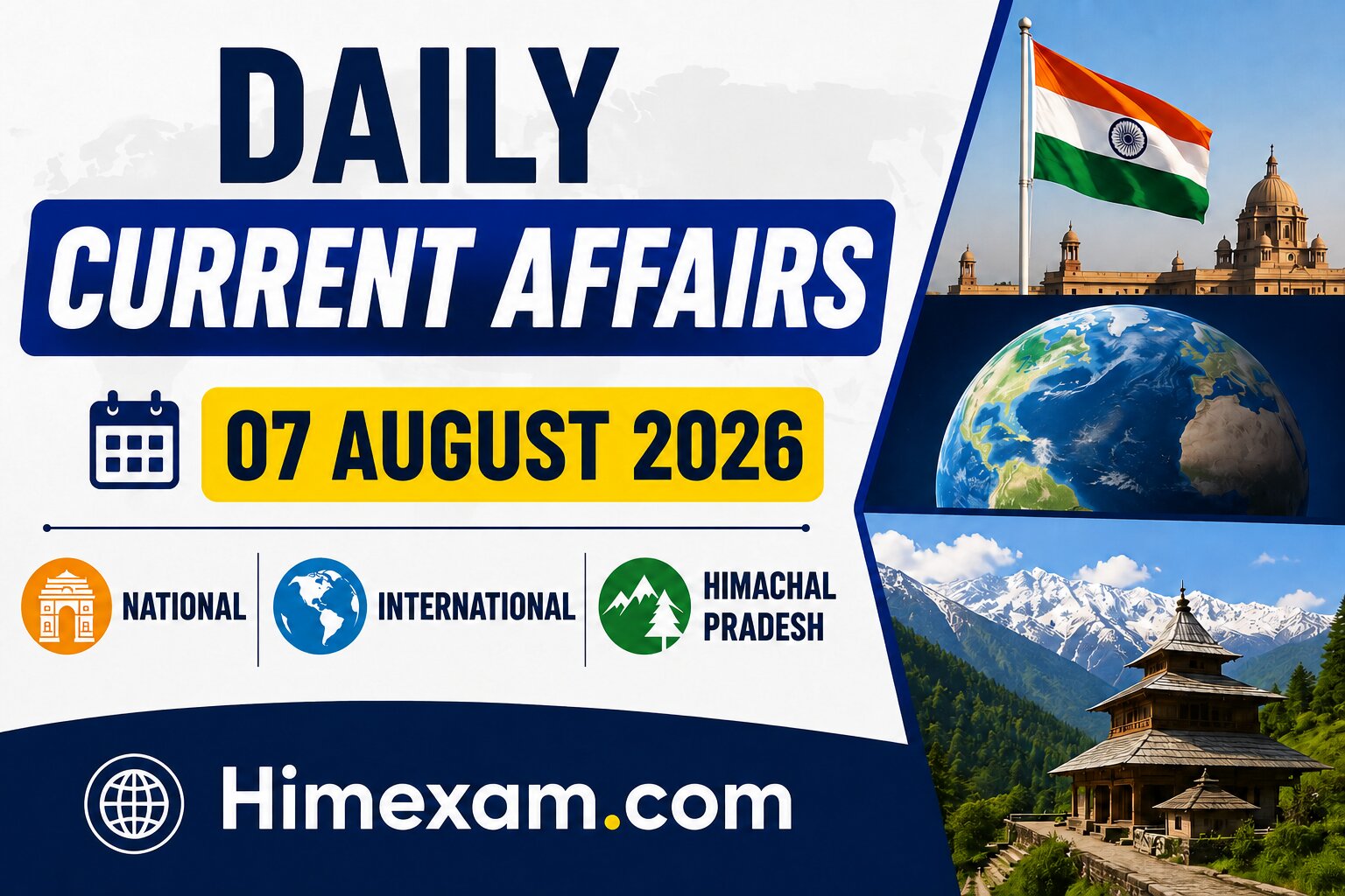 Daily Current Affairs 07 August 2026