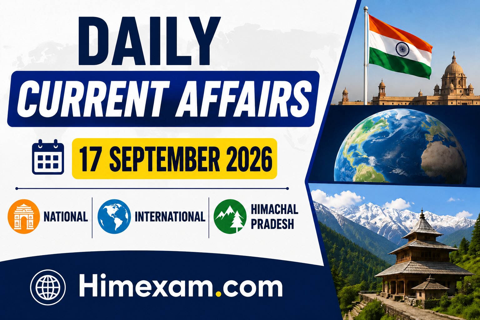 Daily Current Affairs 17 September 2026