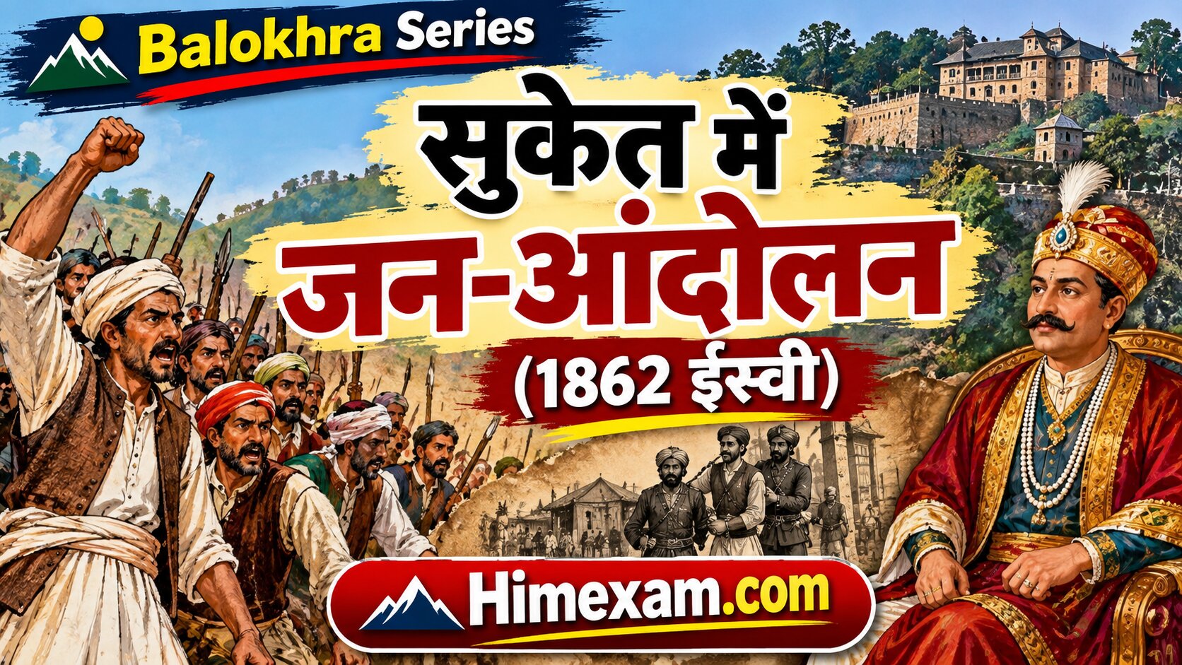 Suket Jan Andolan 1862:- Balokhra Series