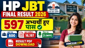 HPRCA JBT Final Result 2026 Out – 597 Candidates Qualified, Post Code 26015 Result PDF