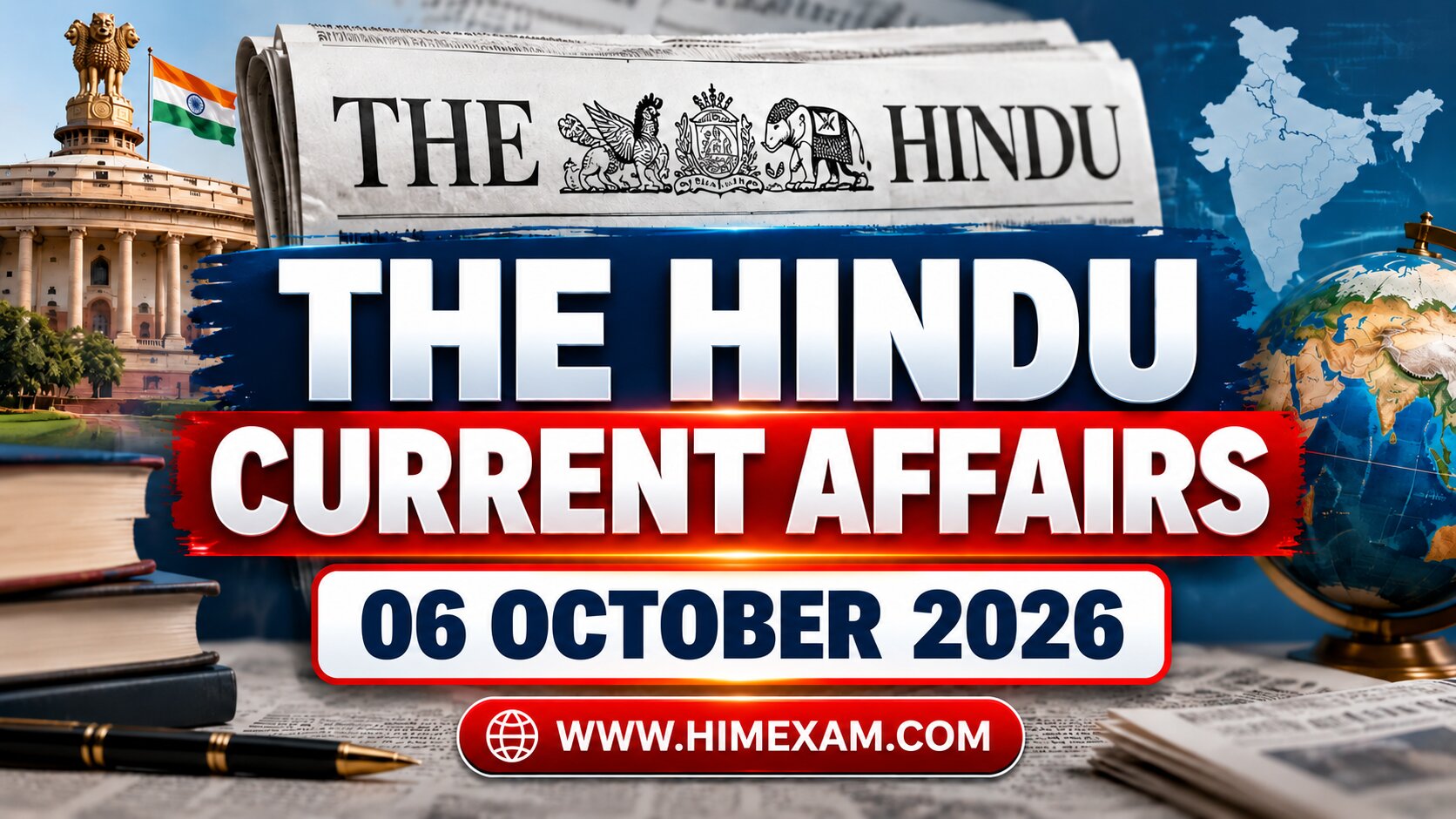 The Hindu Current Affairs MCQ:- 06 October 2026